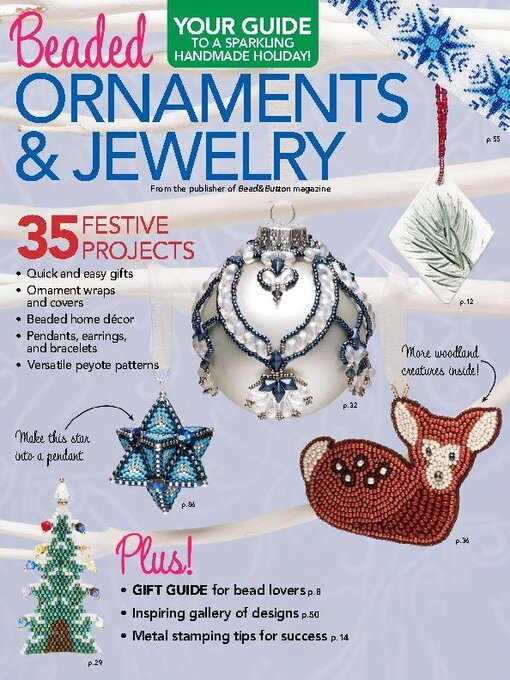 Title details for Beaded Ornaments & Jewelry by Kalmbach Publishing Co. - Magazines - Available